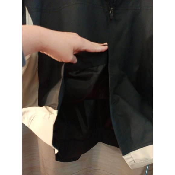 Nwt Men's Monterey Club Colorblock Pullover 3/4 Sleeve Windbreaker Jacket Sz. XL - Picture 7 of 11